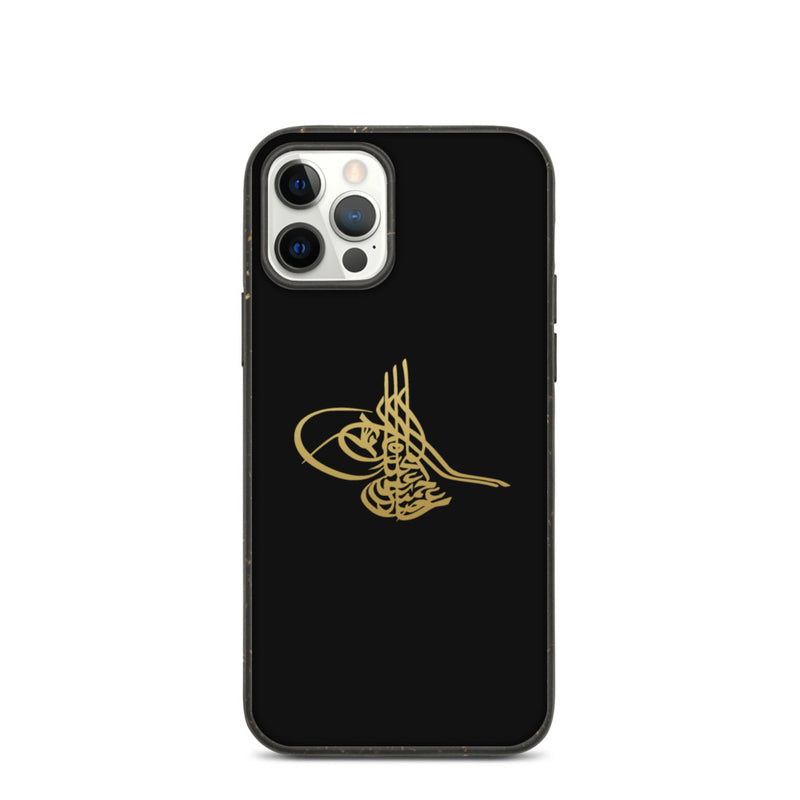 Ottoman Empire Tughra Signature of Sultan Abdulhamid II iPhone Cover - beyhood