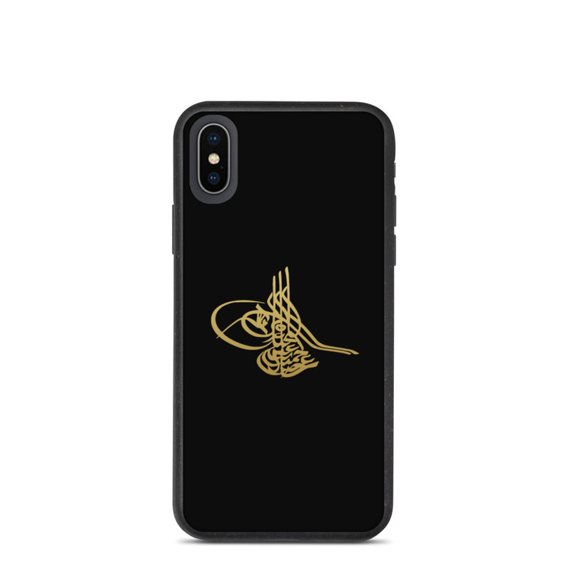 Ottoman Empire Tughra Signature of Sultan Abdulhamid II iPhone Cover - beyhood