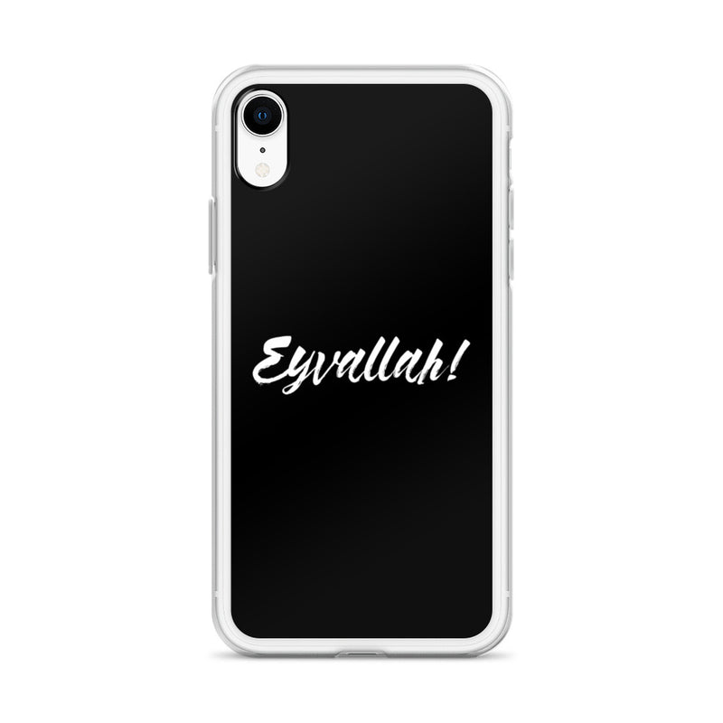 Eyvallah! Slogan Ertugrul Themed Black iPhone Case - beyhood