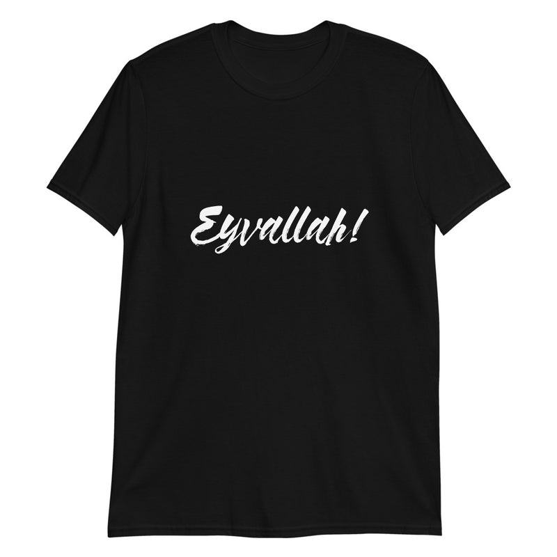 Eyvallah! Slogan Black Unisex T-Shirt | Dirilis Ertugrul | Kurulus Osman - beyhood