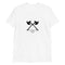 Turgut Alp Double Axe White Unisex T-Shirt - beyhood