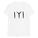 White Kayi IYI Symbol Unisex T-Shirt | Dirilis Ertugrul - beyhood