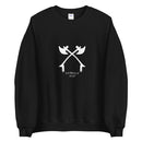 Turgut Alp Double Axe Black Unisex Sweatshirt - beyhood