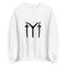 Kayi Sword Symbol White Sweatshirt | Dirilis Ertugrul | Kurulus Osman - beyhood