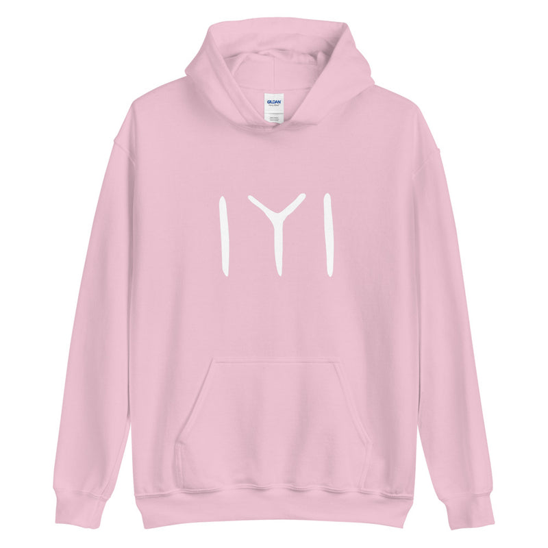 Kayi IYI Symbol Unisex Hoodie in Pink - beyhood