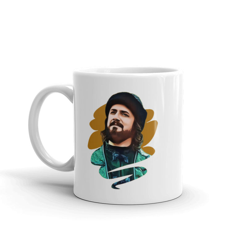 Aliyar Bey White Gloss Ceramic Mug | Dirilis Ertugrul - beyhood